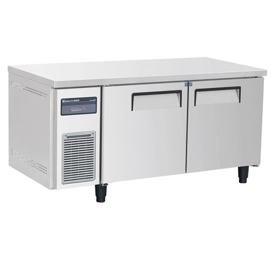 Commercial Double Door Upright Refrigerator Freezer 348L for Restaurant Kitchen