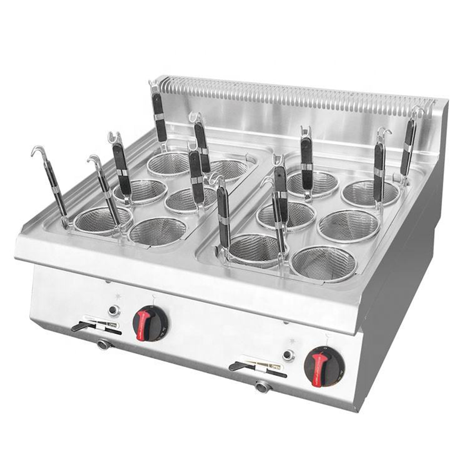 E-DM-700X Commercial Electric Noodle Boiler 12 Baskets Stainless Steel