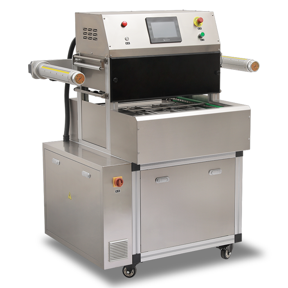 Commercial Automatic Chain Packaging Machine DQ580SAT-E MAP Gas Flush