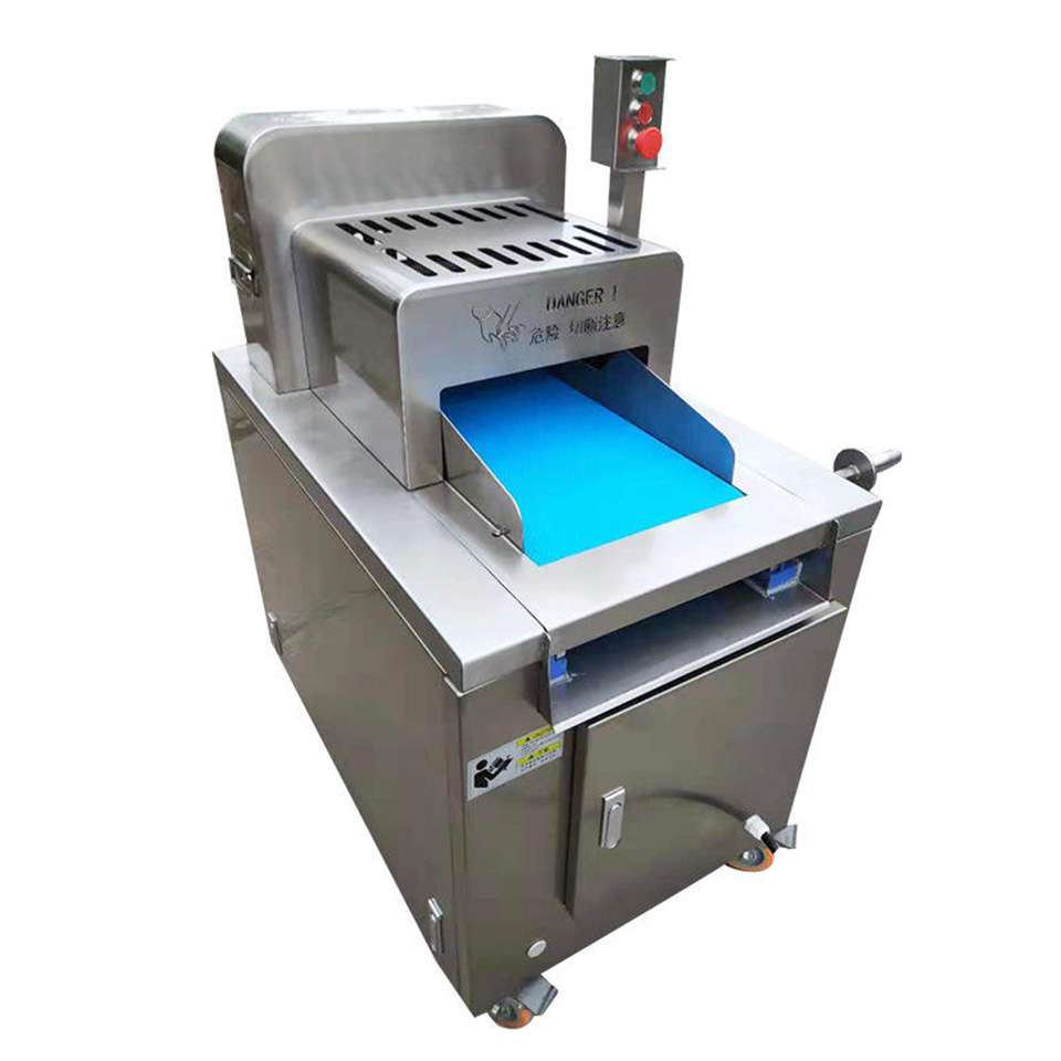 BB-300 Meat and Poultry Dicing Machine 400kg/h 230mm Cutting Width Stainless Steel