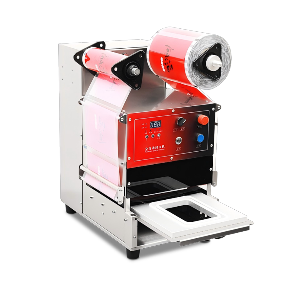 DF250TA Automatic Tray Sealer for Food Container Cups Lids and Meal Kits