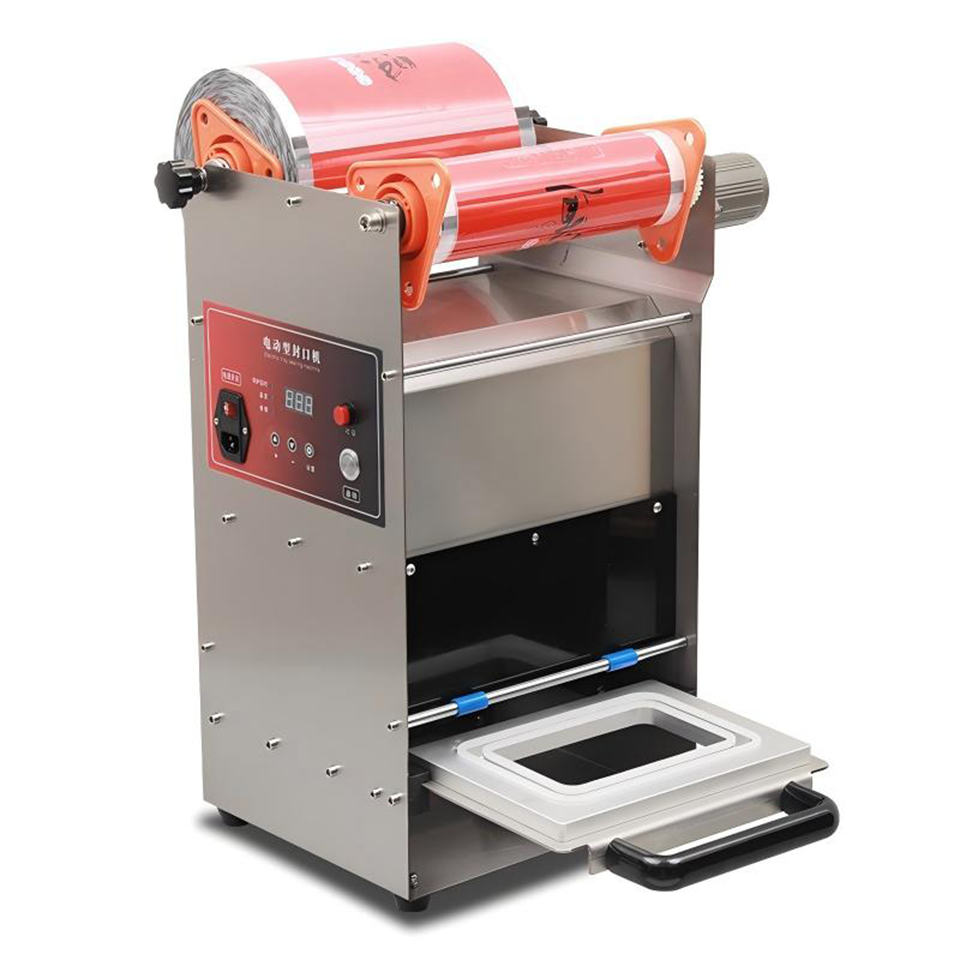 DF250T Semi-Automatic Electric Box Sealer Stainless Steel Construction